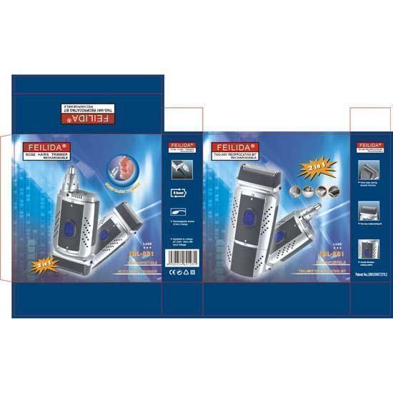 Gesichtspflege: Rasierer mit Nasenhaarschneider – Neu und originalverpackt aus Dübendorf von Uneltech