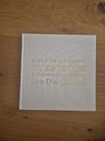 Gästebuch "Livre D'or" weiss/gold, guter Zustand