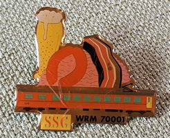 C494 - Pin SSG SBB WRM 70001 Speisewagen