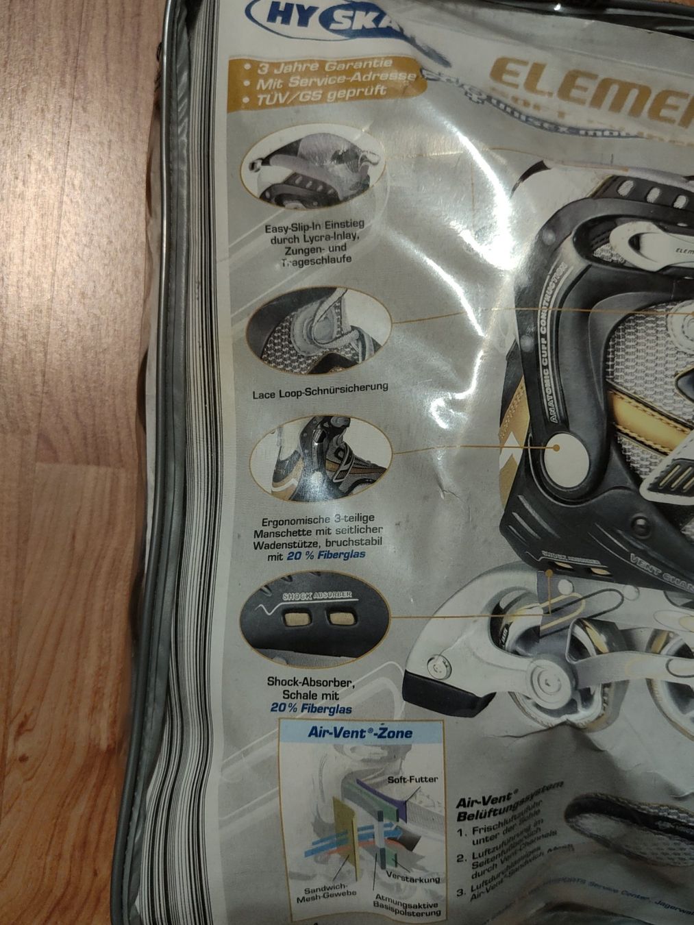 Pattini in linea & Pattini a rotelle: Inlineskates Grösse 40, neuwertig – Nuovo (secondo la descrizione) da Bauma venduto da SwissMilitaria 2