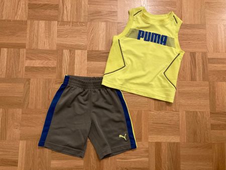 Puma Sportset Jungen Gr. 92 (18M) Shorts Shirt