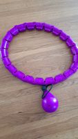 Lila Hula Hoop Reifen mit Gewicht - Fitness Spass!