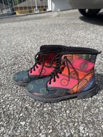 Stiefeletten bunt gemustert gefüttert Grösse 39