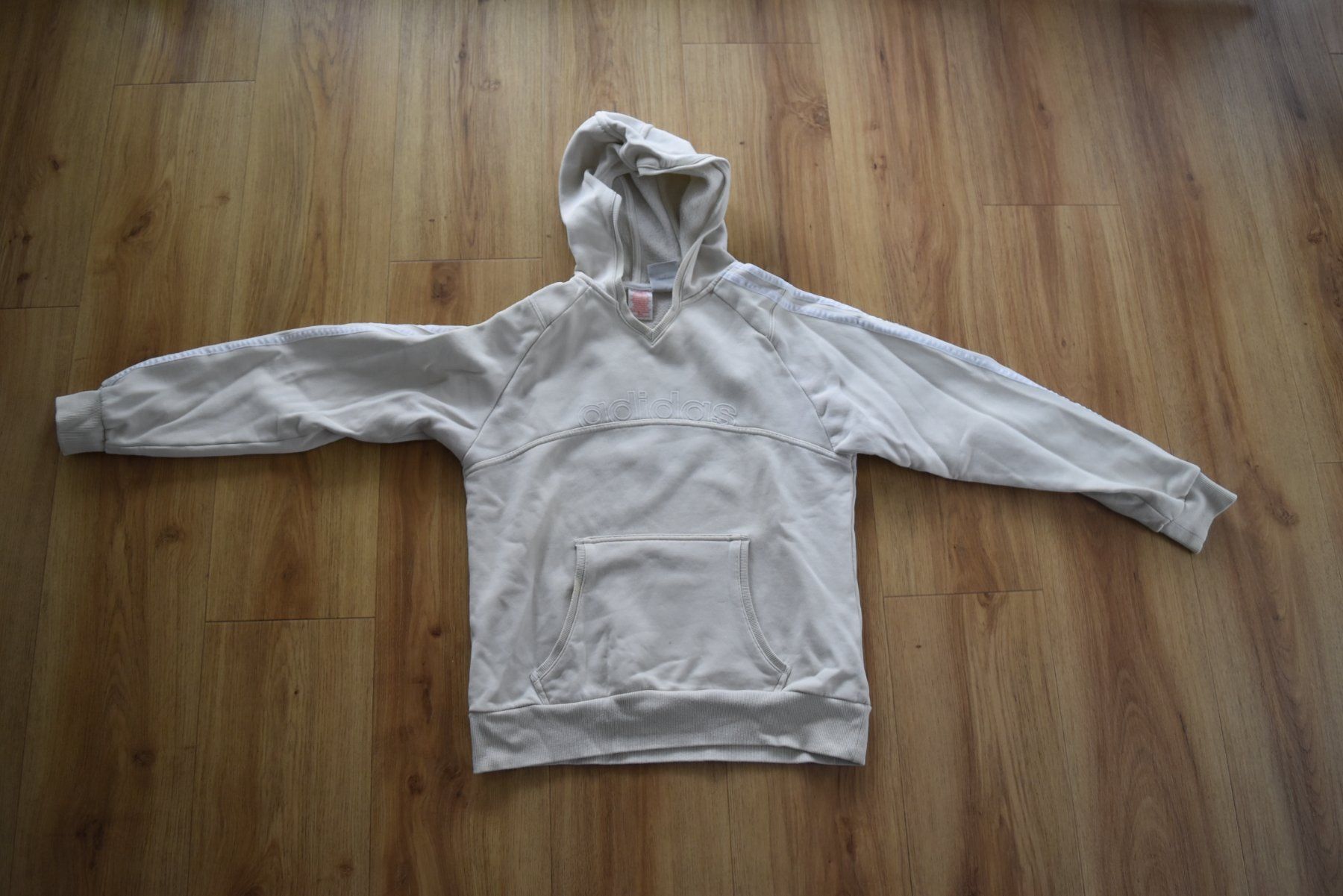 Adidas Maglioni & Felpe: Adidas Kapuzenpullover "beige" (Grösse 176) – Usato da Aeschi (SO) venduto da clementinli