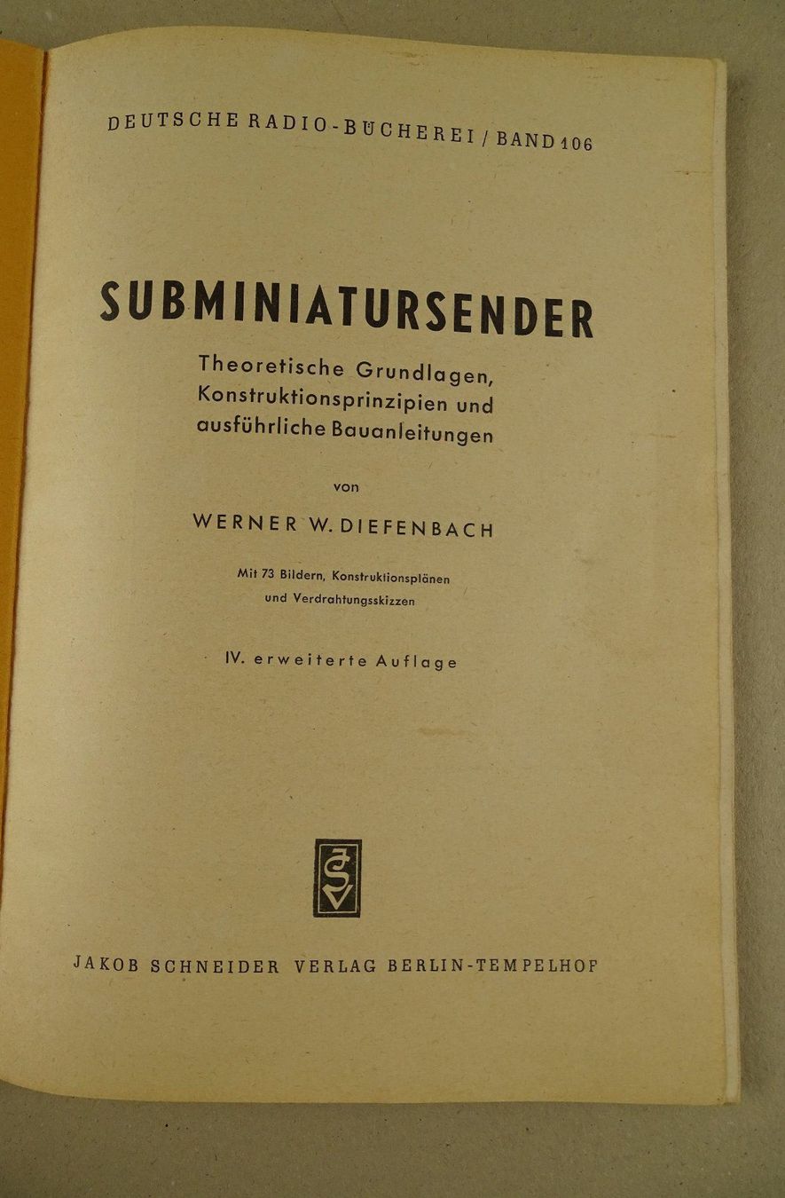 Tutti i francobolli: SUBMINIATURSENDER, 1956 – Usato da Grüningen venduto da Kartensammler 1