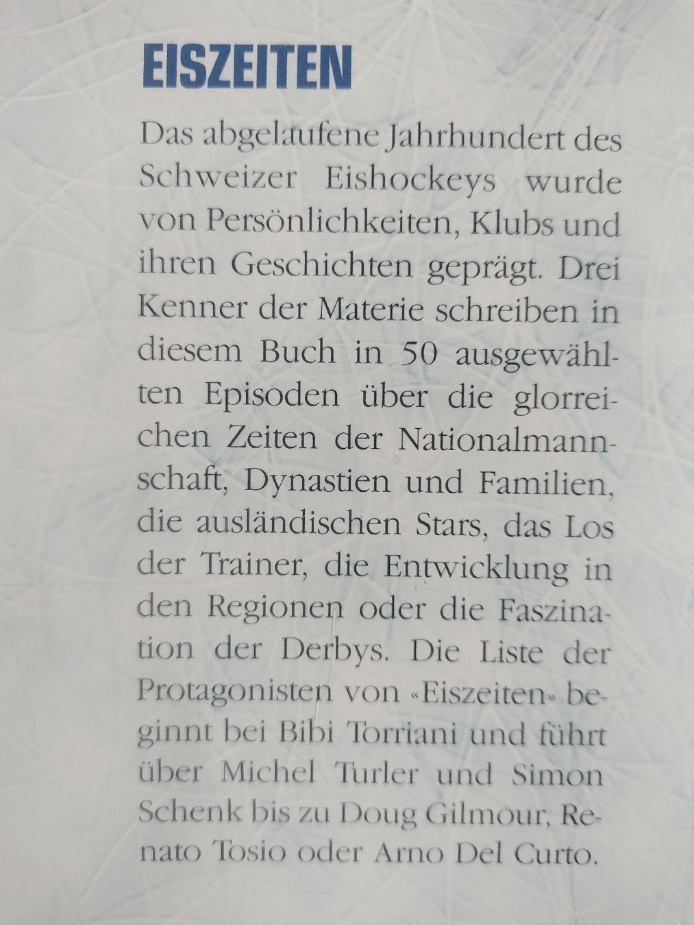 Bücher: Schweizer Eishockey Buch – Gebraucht aus Schwanden Sigrisw von cadieux71 9