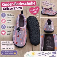 Kinder-Badeschuhe / Badeschlarpen  Grösse 2728