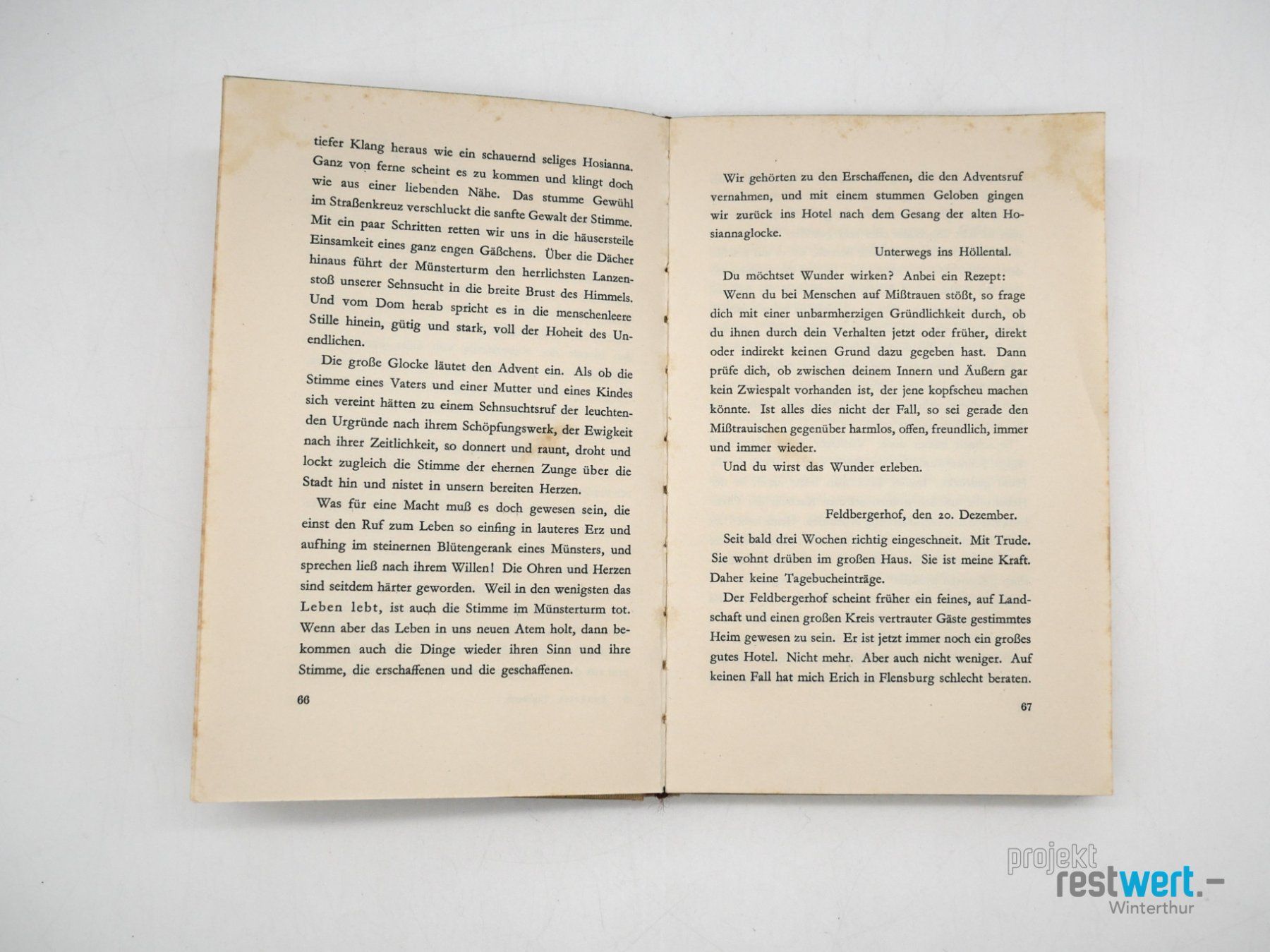 Libri: ANTON FENDRICH - Tagebuch – Usato da Winterthur venduto da Restwert_Winterthur 5