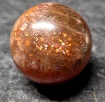 ☀️ Arusha Sonnenstein Kugel – Natürliches Funkeln  A