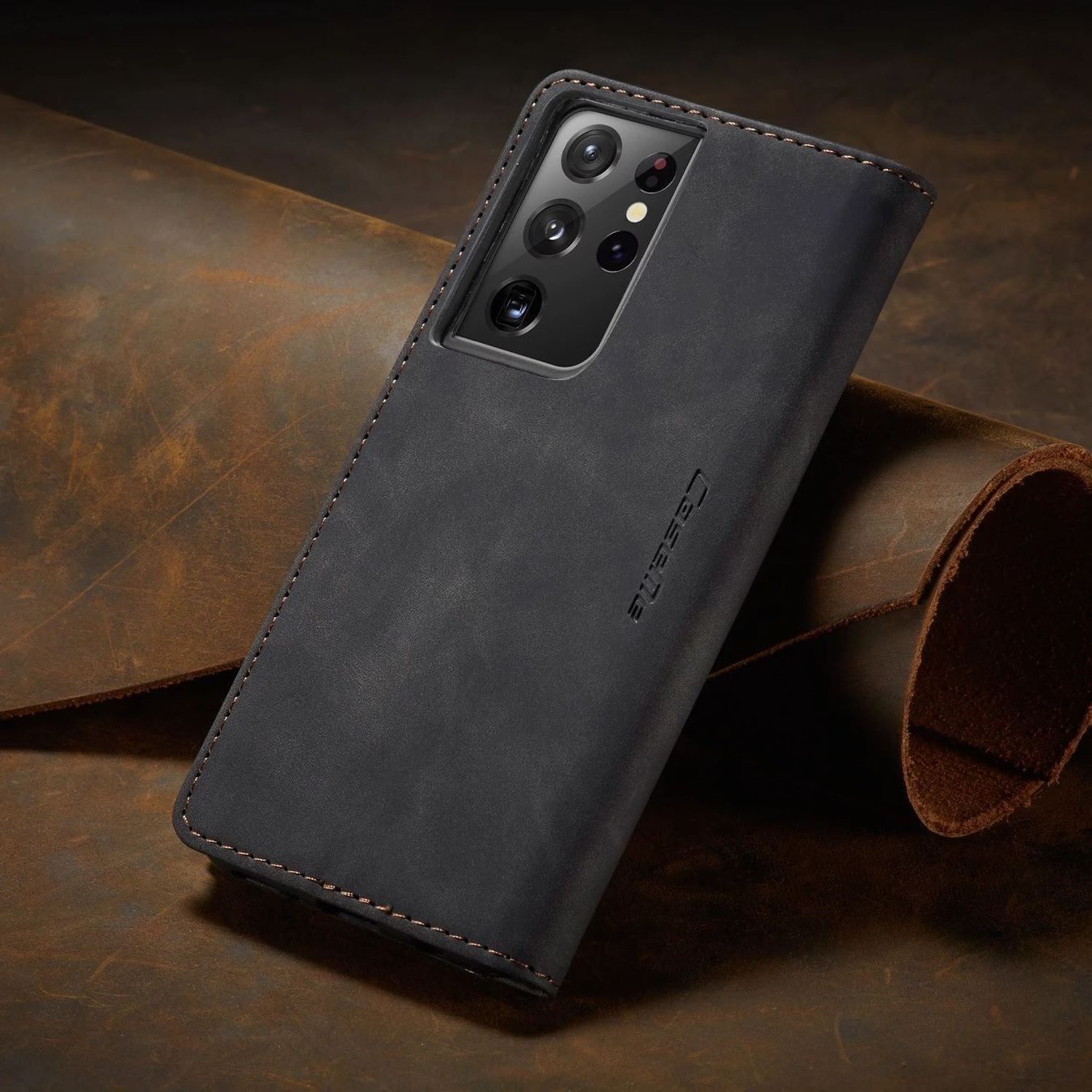 Cover & Protezioni schermo: CaseMe Galaxy S21+ Luxus Leder Case – Nuovo e nell'imballaggio originale da Zürich venduto da Store-247 2