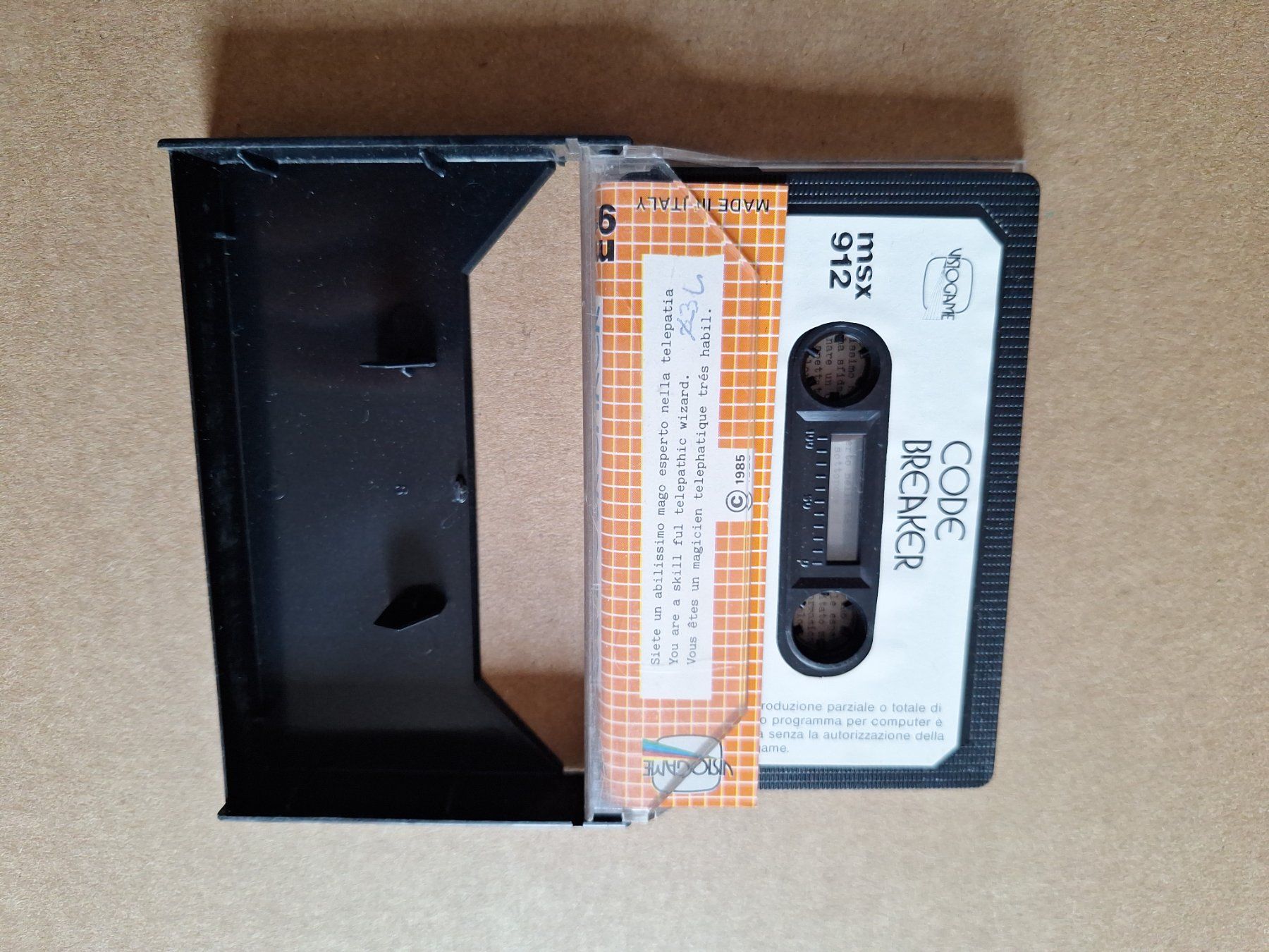 Spiele: Code Breaker - MSX Game Kassette - VISIOGAME – Gebraucht aus Altstätten SG von GGsGameshop 2