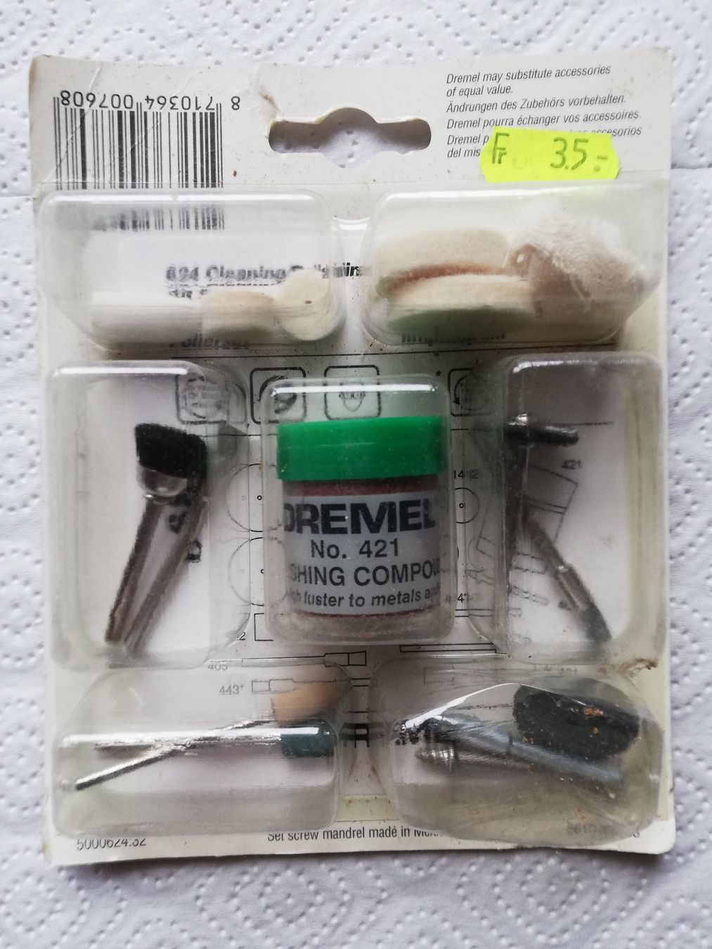 RC Modellbau: Dremel Polier-Set Nr. 421, neu und originalverpackt – Neu und originalverpackt aus Witterswil von ushornet