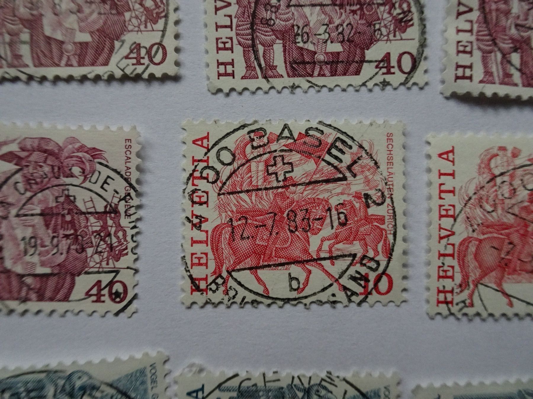 Tutti i francobolli: Vollstempel – Usato da Aadorf venduto da Chnorli-Furz 8