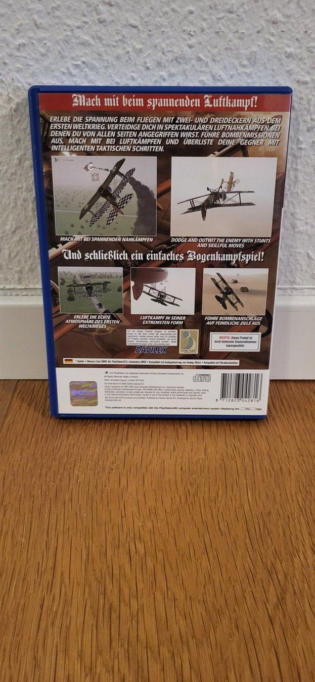 Sony Giochi: PS2 - Der Rote Baron – Usato da Münsingen venduto da DigitaleSpielecke 1