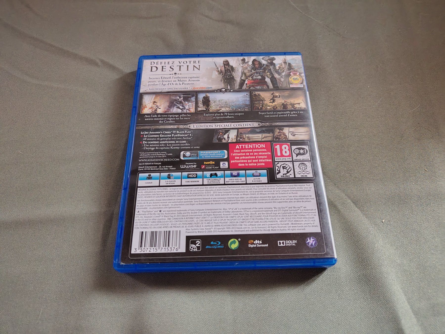 Sony Giochi: Jeu PS4 Assassin's Creed IV: Black Flag – Usato da Saxon venduto da dan_drn5 3