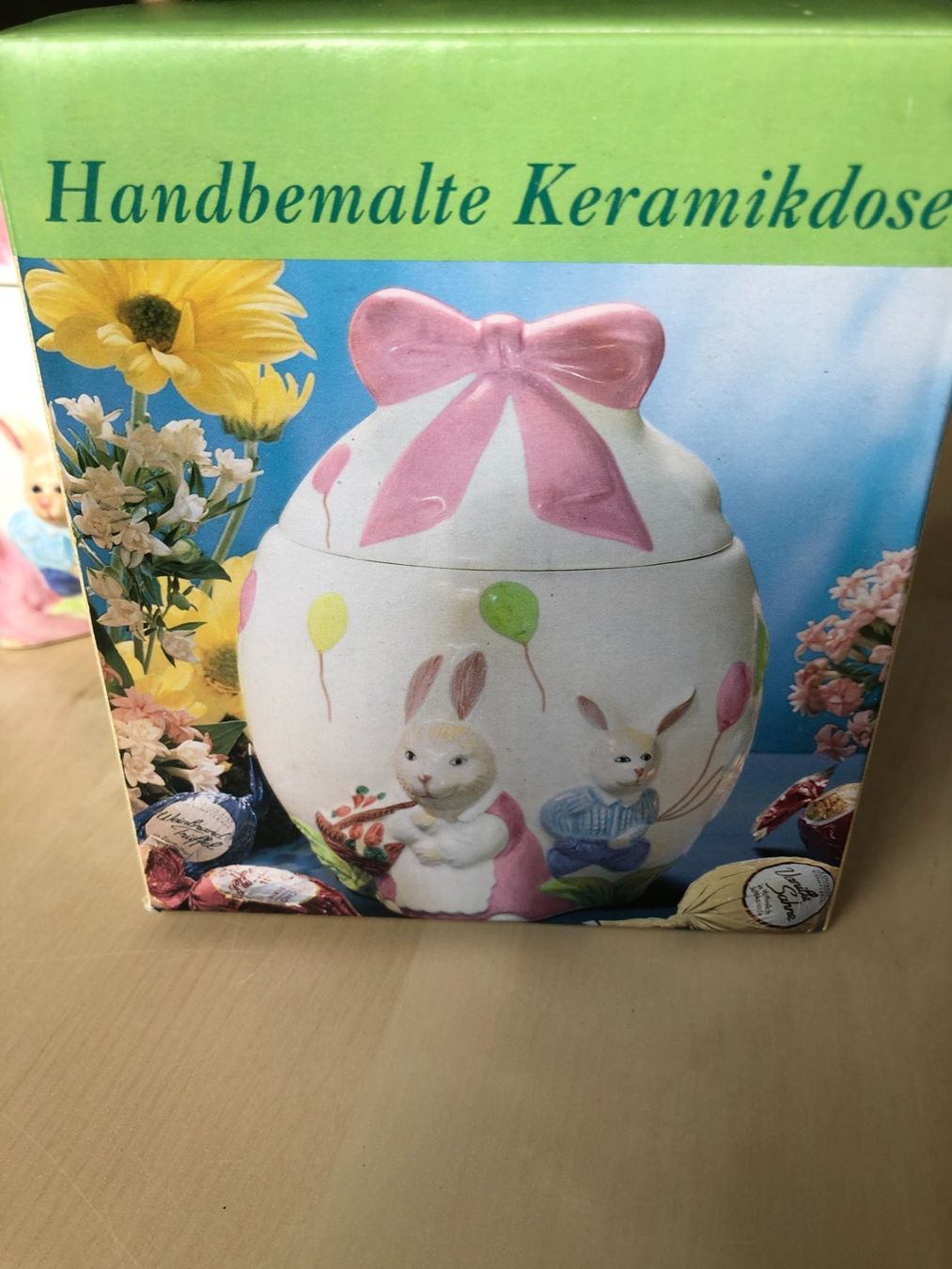 Zuccheriere: handbemalte Keramikdose von Eduscho – Nuovo (secondo la descrizione) da Flawil venduto da noplan 4