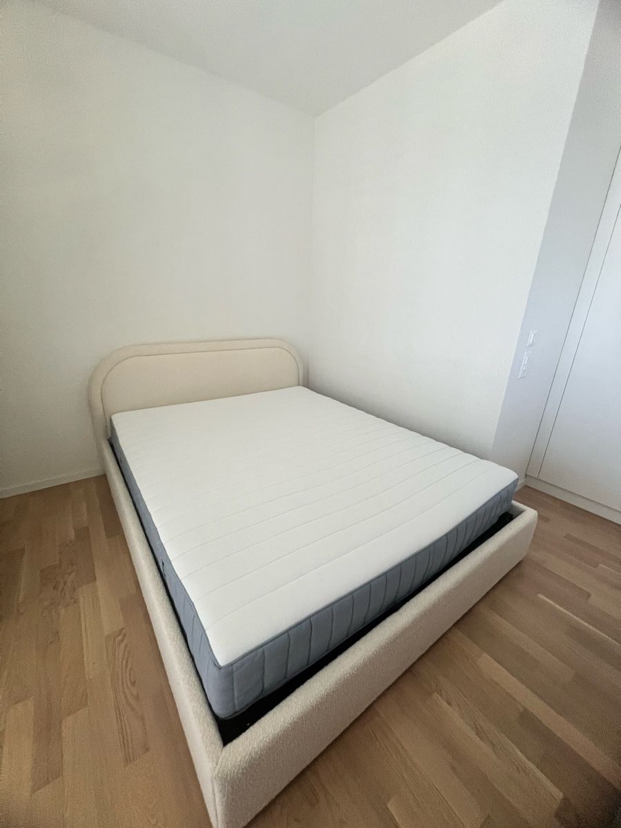 Beliani Betten: Bed with Storage, Beige, 160 x 200cm, Good Condition – Neu (gemäss Beschreibung) aus Châtelaine von jul_7j98 1