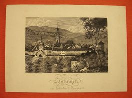 ZOFINGEN, KUPFERRADIERUNG UM 1820