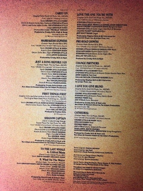 Dischi in vinile: Crosby, Stills & Nash – Usato da Aarwangen venduto da Jukebox3 3
