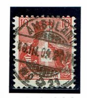 Helvetia 104 Vollstempel Ambulant