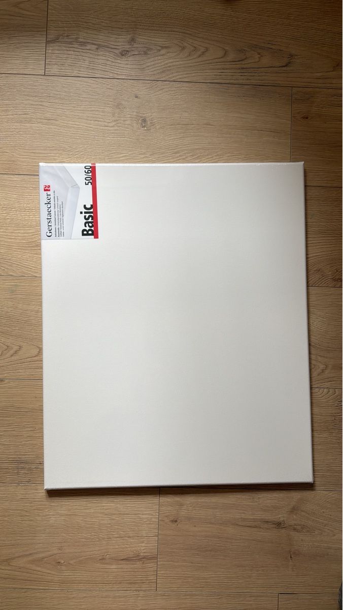 Tele & Cornici: Toile pour peinture 50/60 cm neuve Gerstaecker Basic – Nuovo e nell'imballaggio originale da Belmont-Lausanne venduto da Michelle_Srdr_