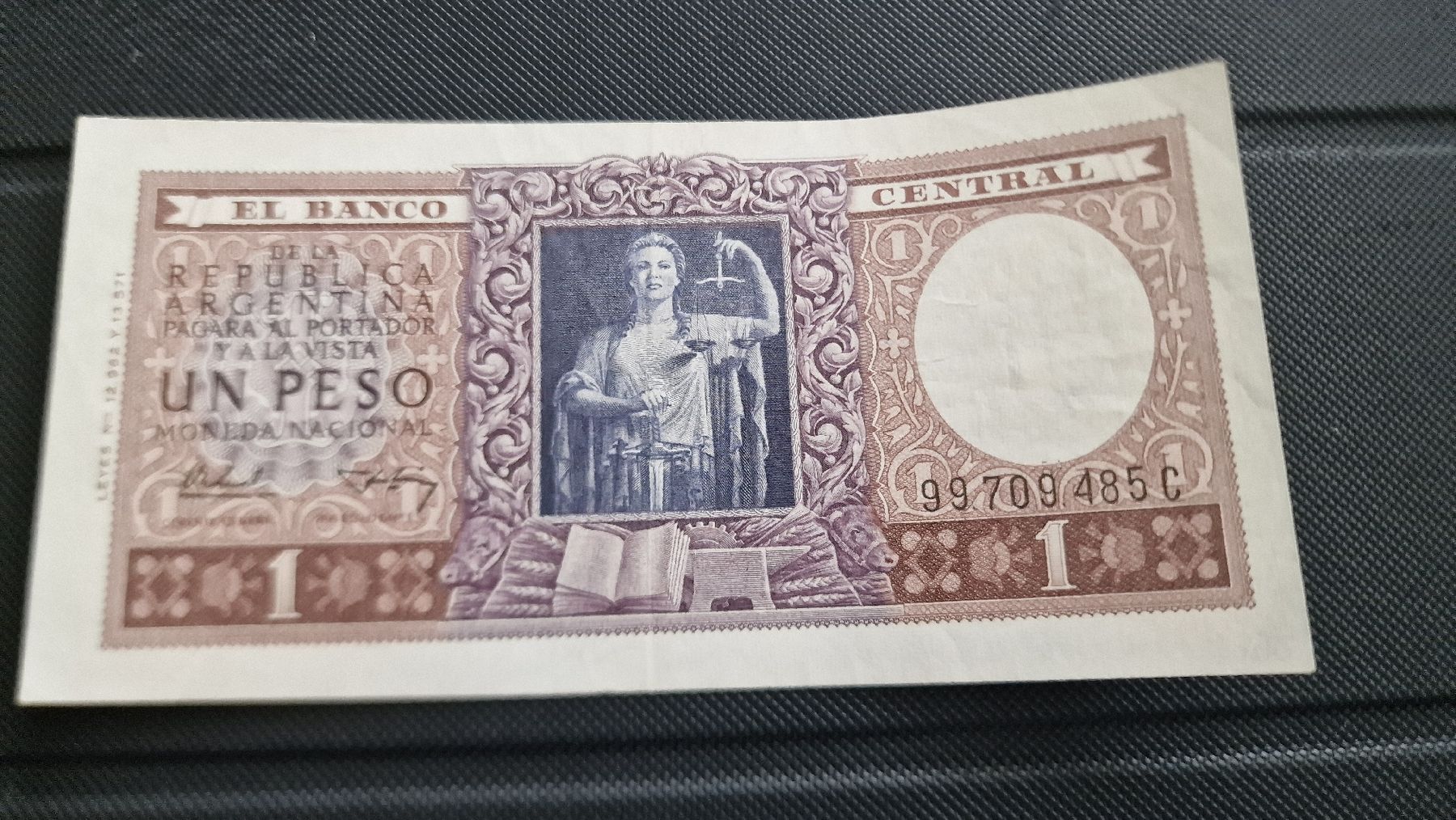 Banknoten: Banknote Argentina 1962 NEU – Neu (gemäss Beschreibung) aus Herisau von Antiques.AR