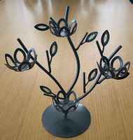 Kerzenständer Metall Baum Design für 4 Kerzen neuwertig