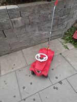 Rotes BIG Bobby Car mit Schiebestange
