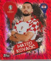 EURO 2024 Topps sticker Foil Red MATEO KOVACIC CROATIA CRO 3