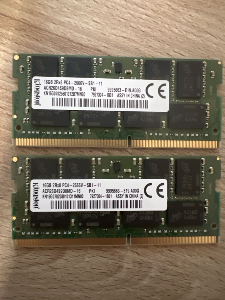 Kingston Memory / RAM: DDR 4 sodimm kit 16gb  – Gebraucht aus balerna von bus_2t57