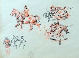 Max Ludwig (1896-1957) Illustrator - Originalzeichnung