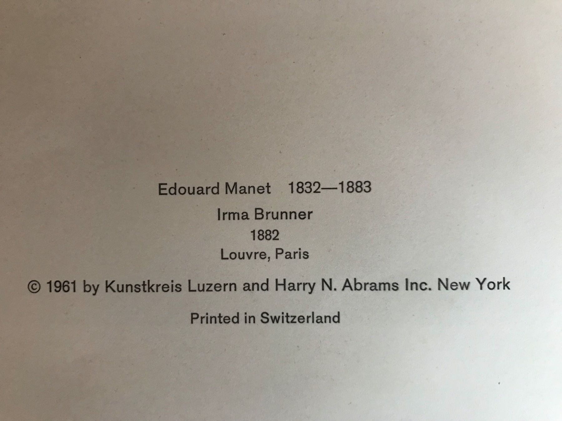 Foto & Immagini: Kunstmappe mit 6 Bildern von Eduard Manet – Usato da Meilen venduto da Flockenwirbel 4