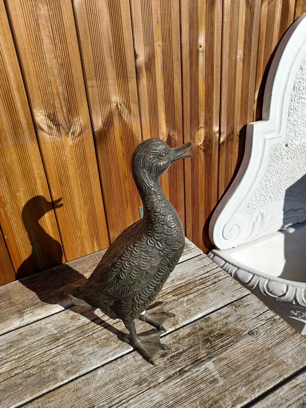 Statuette: Ente aus Bronze – Nuovo (secondo la descrizione) da Wangen a.Aare venduto da Schneckenparadies 1