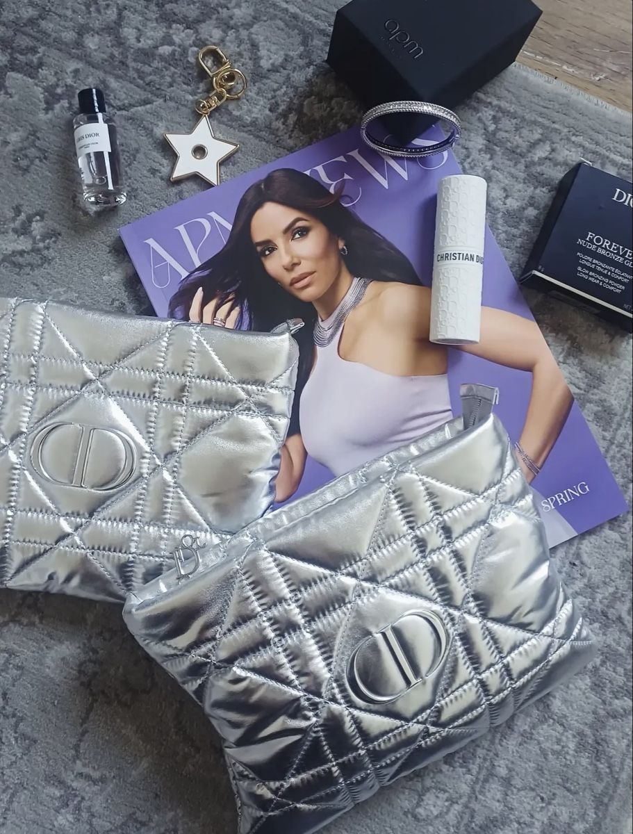 Taschen für Damen: Dior Clutch Tasche silber (Edition  – Neu und originalverpackt aus Chur von Madeys 2