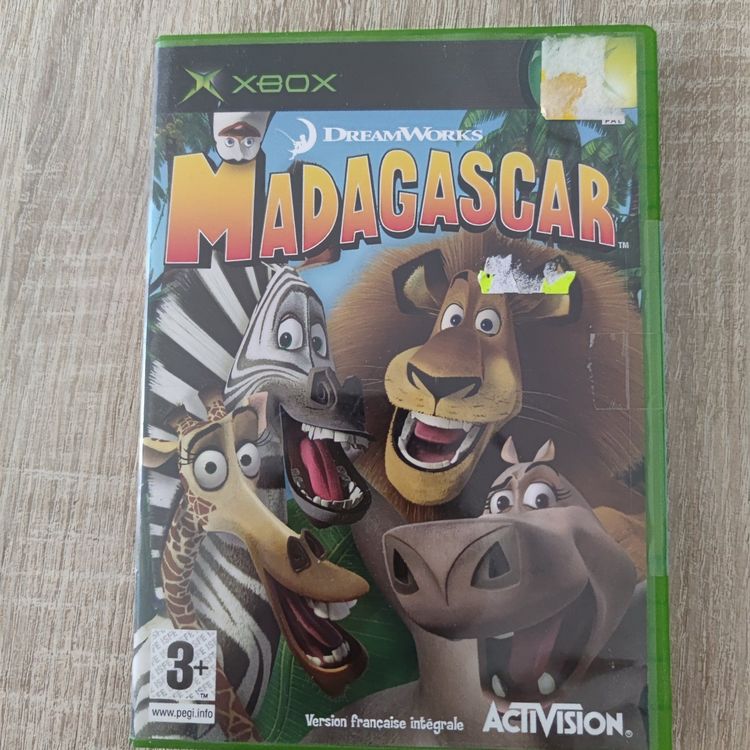 Fiche du jeu Madagascar sur Microsoft Xbox - Le Musee des Jeux Video