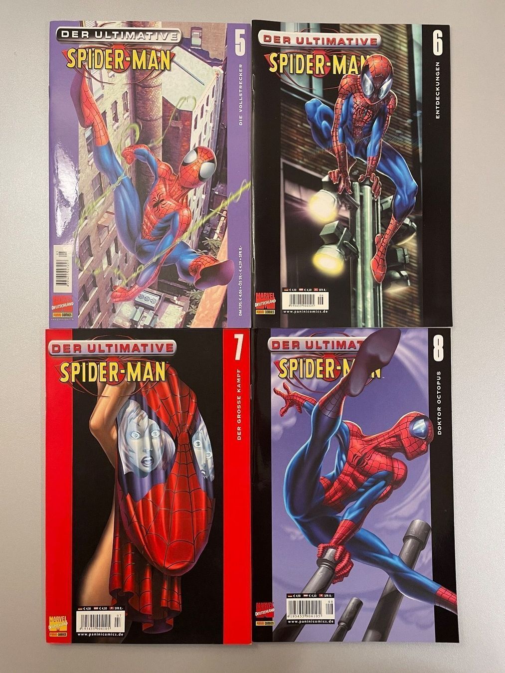 Fumetti: Der Ultimative Spider-Man Comic Hefte 1-8 Set – Usato da Glattfelden venduto da Danshari 3