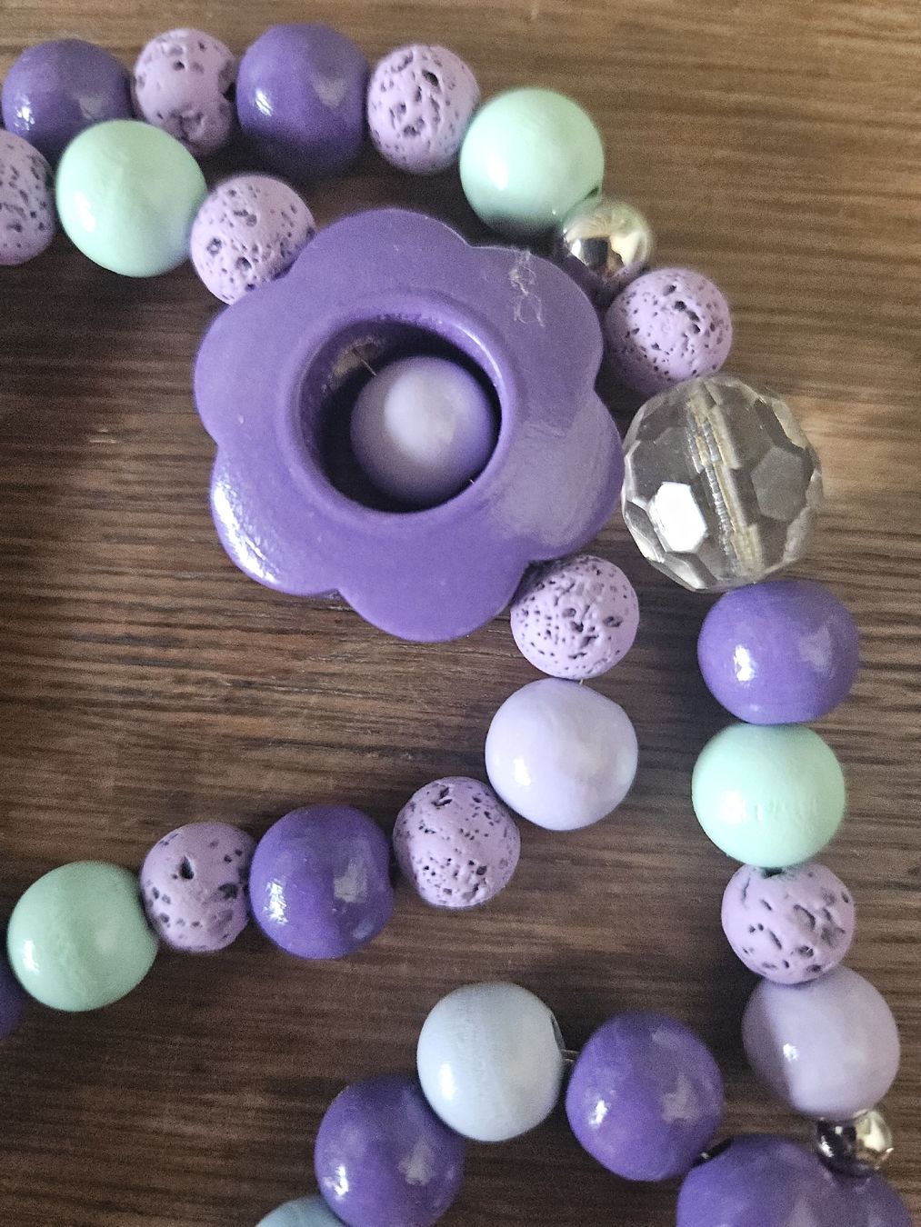 Ketten: collier cigale mauve – Neu und originalverpackt aus Thônex von lacomtessedesfees 4
