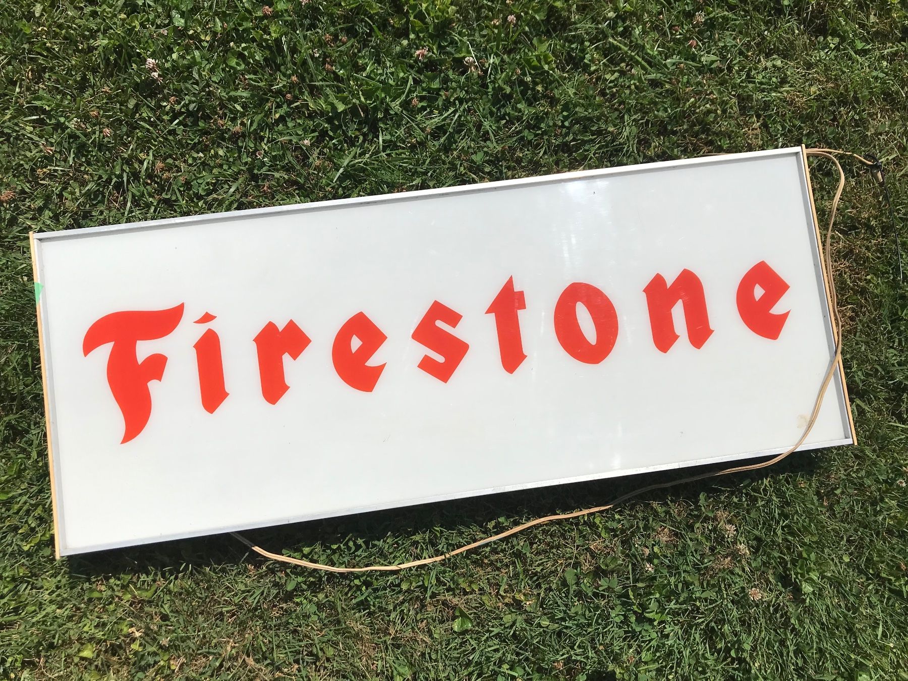 Firestone Schilder: Firestone - Leuchtreklame – Gebraucht aus Erlinsbach von Stu-ff 7