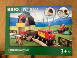 BRIO World Farm Railway Set 33719