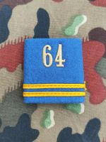 Schulterpatte Oberleutnant Bat 64