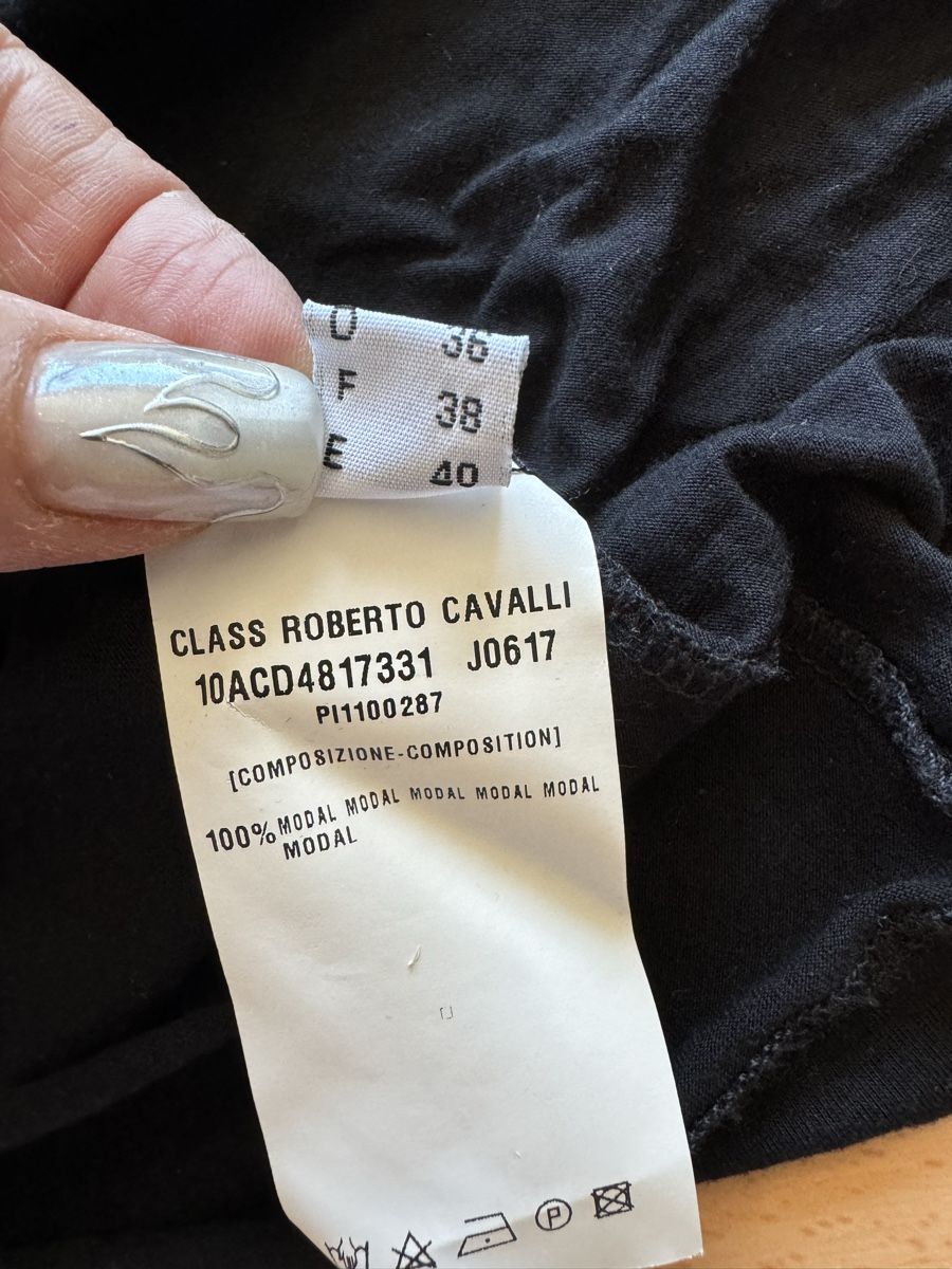 Roberto Cavalli Top: Blouse shirt Roberto Cavalli, Taille 36 – Nuovo (secondo la descrizione) da Morges venduto da sandy069 7