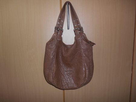 Marc O'Polo Leder Handtasche braun