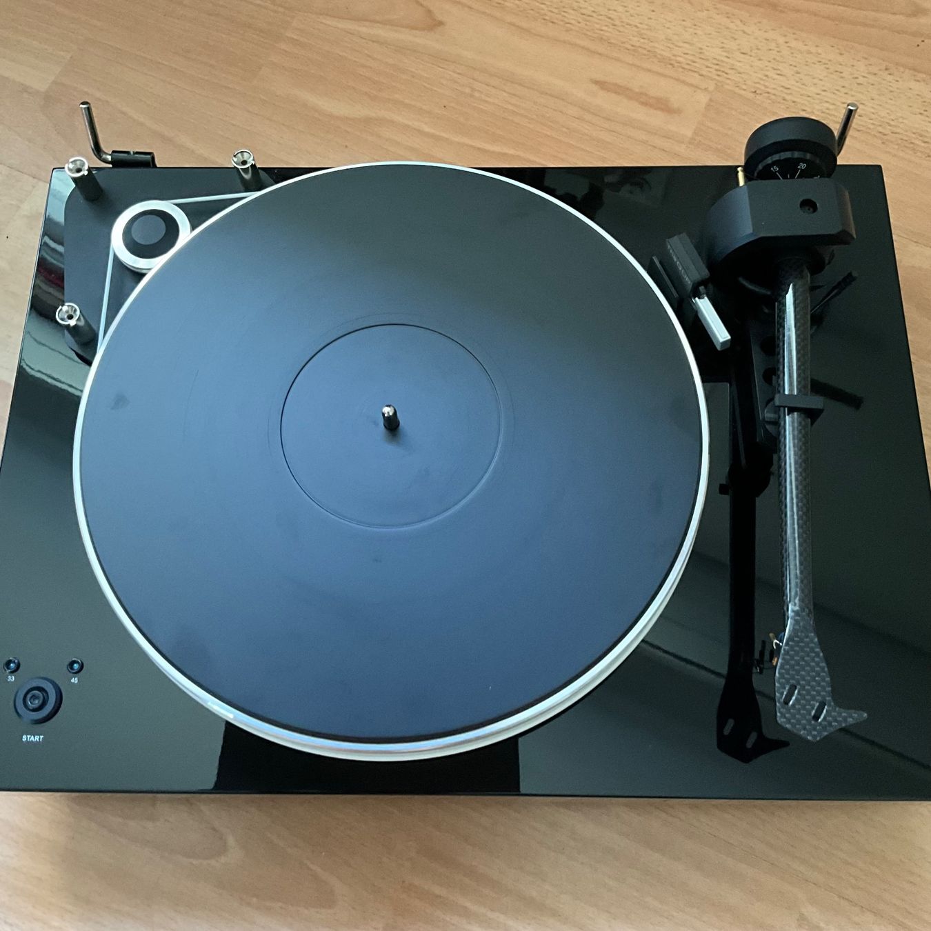Pro-ject Plattenspieler: Plattenspieler Pro-ject Evolution 9 Carbon Tonarm NP 3‘600.— – Gebraucht aus hinterkappelen von nikonart 1