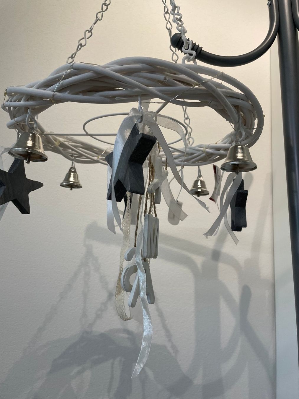 Tutte le decorazioni: Weihnachtsdeko Weihnachtskranz weiss Glocken ... – Nuovo (secondo la descrizione) da Embrach venduto da pifu_gmbh