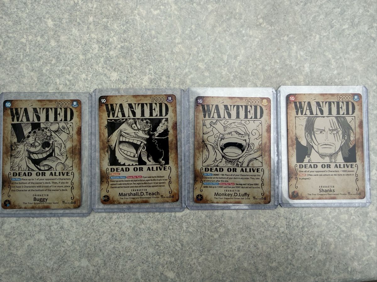 Bandai Carte collezionabili: One Piece Alle Wanted SP von op09 – Nuovo (secondo la descrizione) da Winterthur venduto da bol_9cvx