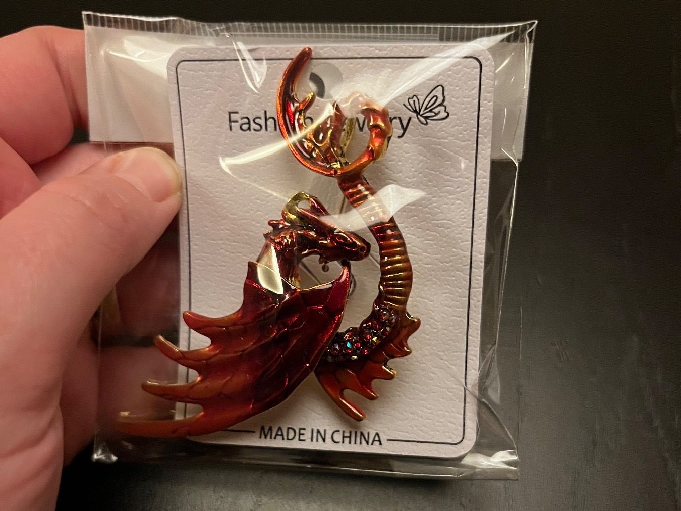 Spille & Fermagli: Brosche/ Anhänger ( 2 in 1) Drache – Nuovo (secondo la descrizione) da Gams venduto da Mariawicca 1
