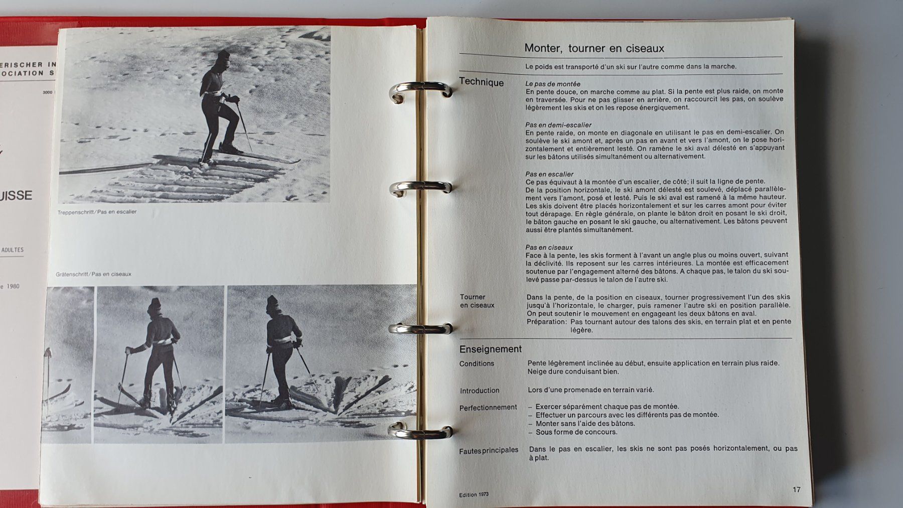 Libri: Manuel Ski Suisse, Interassociation Suisse, 1973 – Usato da Echandens venduto da annegug 5