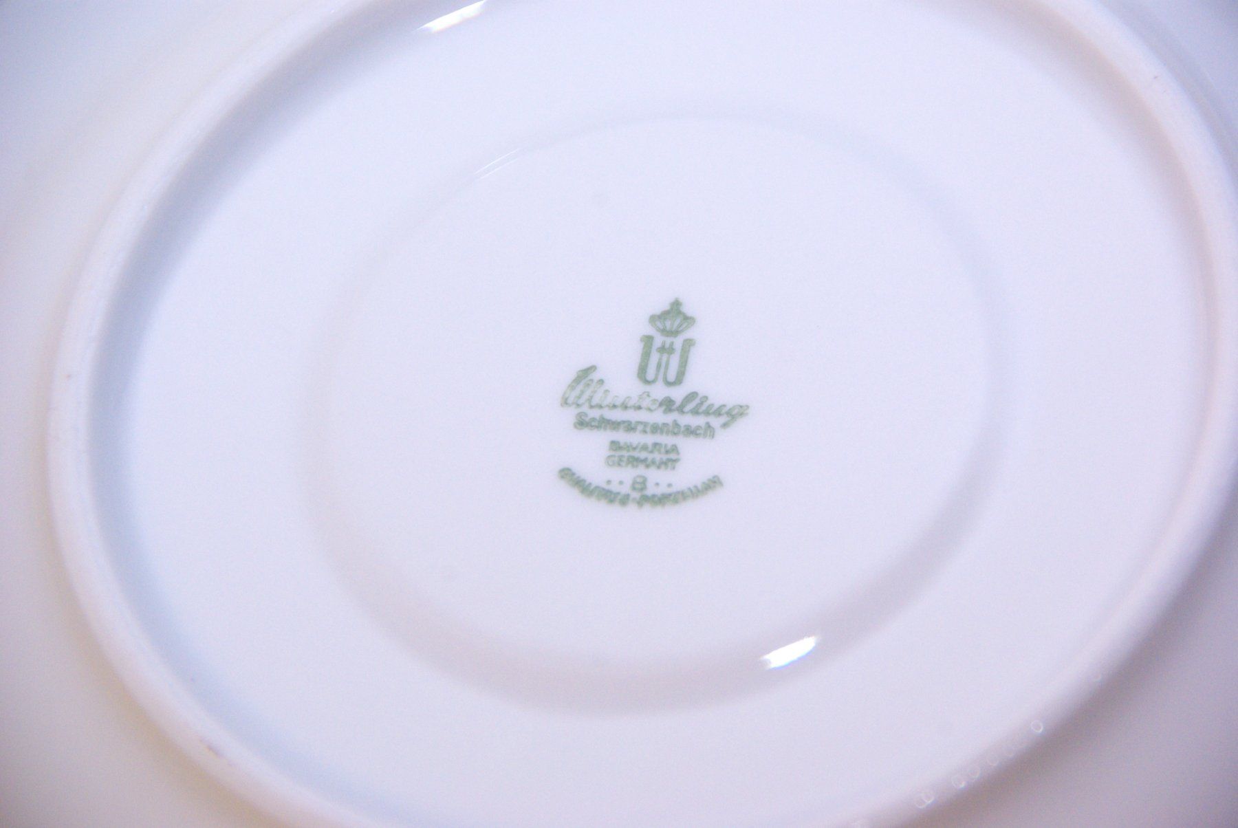 Winterling Piatti: 3x Winterling Kaffeetassen Unterteller – Usato da Herisau venduto da Cevianer1844 3
