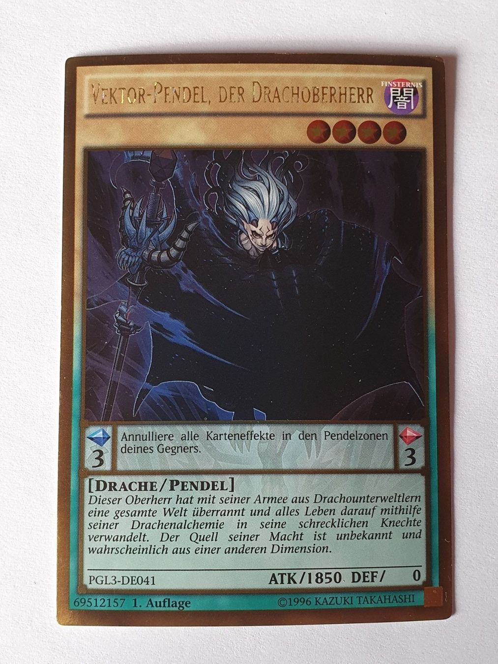 Yugioh Carte collezionabili: Yugioh Vektor Pendel Drachoberherr TCG – Usato da Oberdorf BL venduto da BaldenEagle