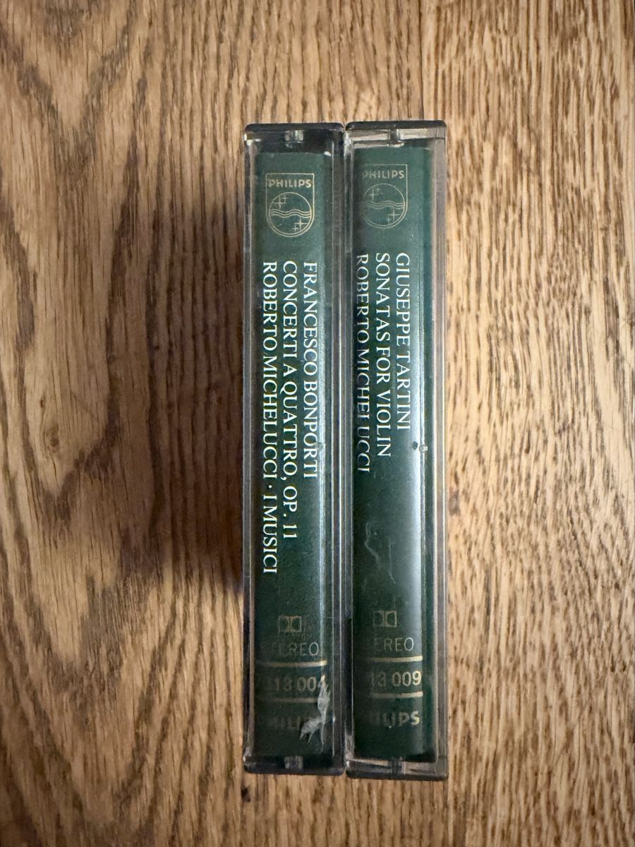 Musicassette: 2x Klassik MC Musikkassetten  – Usato da Hünenberg venduto da Paddels 1